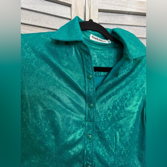 Ranch Dress’n Youth Western Shirts Rodeo Size XL Girls - Picture 10 of 12